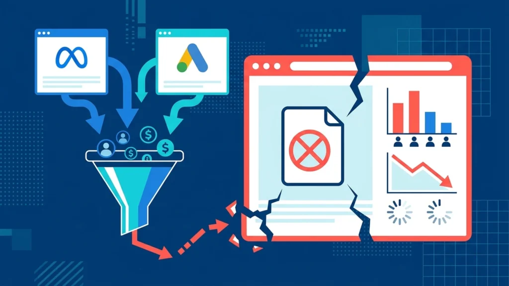 Tráfego Pago Sem Landing Page Otimizada: O Ralo do Seu Orçamento de Anúncios